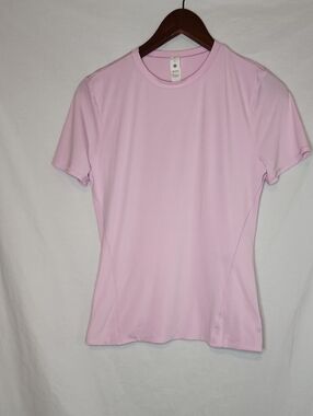 lululemon athletica Light Pink Short Sleeve Performance Tee